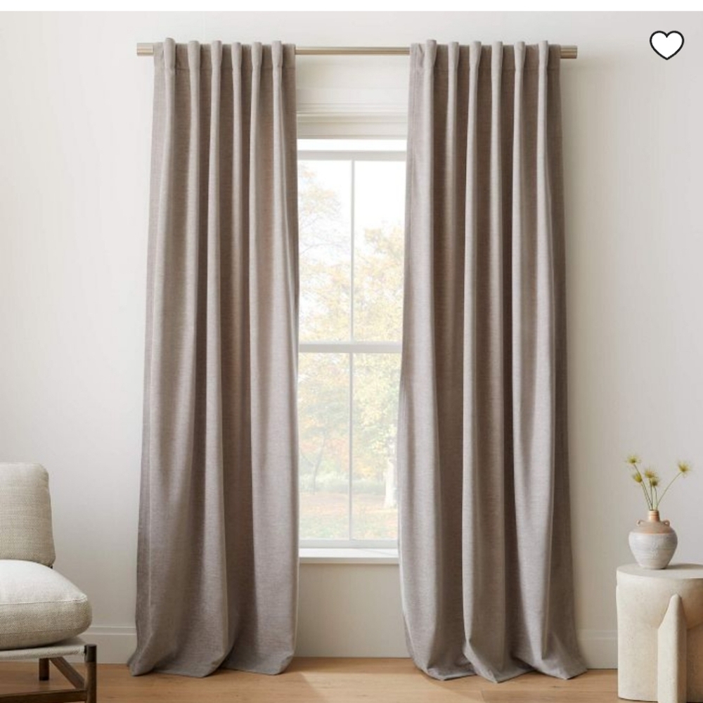 Curtains..Black out drapes 2 sets.. 4 panels
